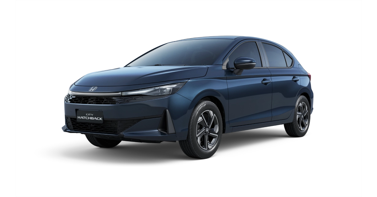 City Hatchback touring Azul Cósmico Metálico